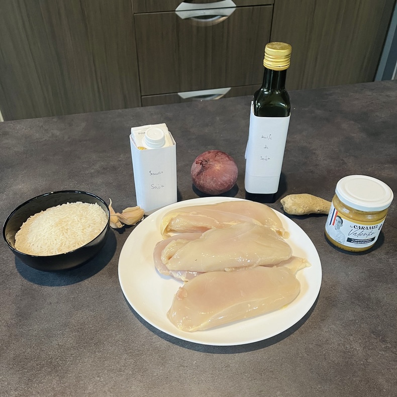 Poulet au caramel beurre salé