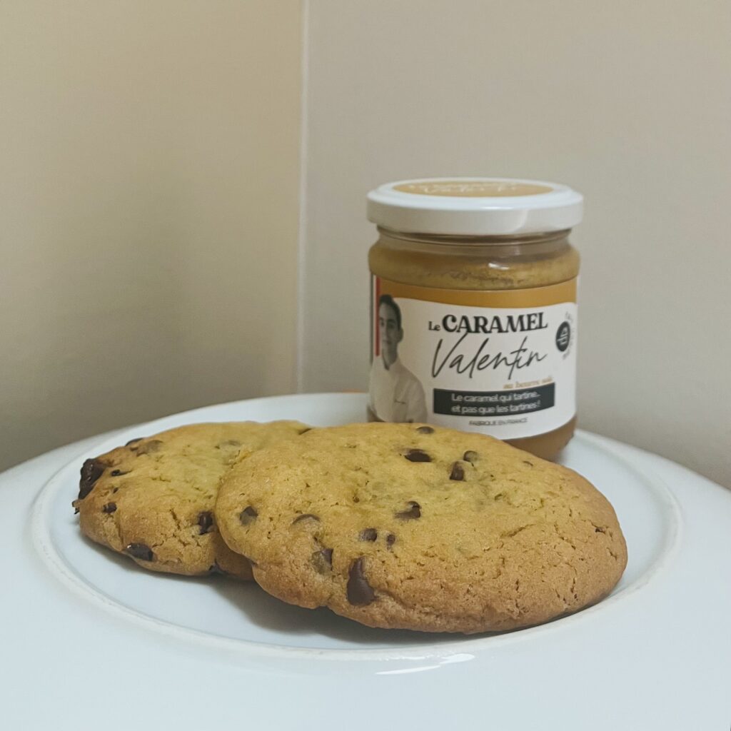 Cookies au caramel beurre salé