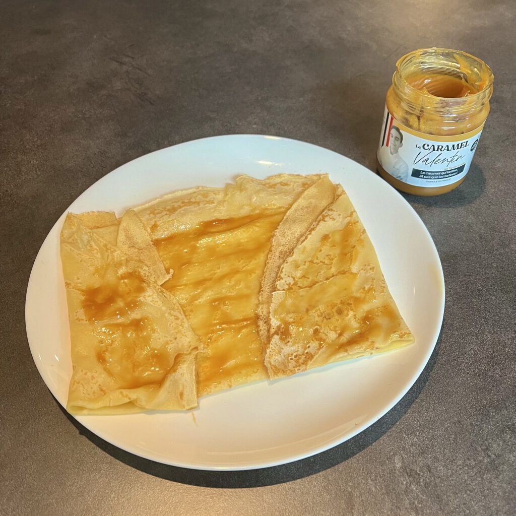 Crêpes au caramel beurre salé