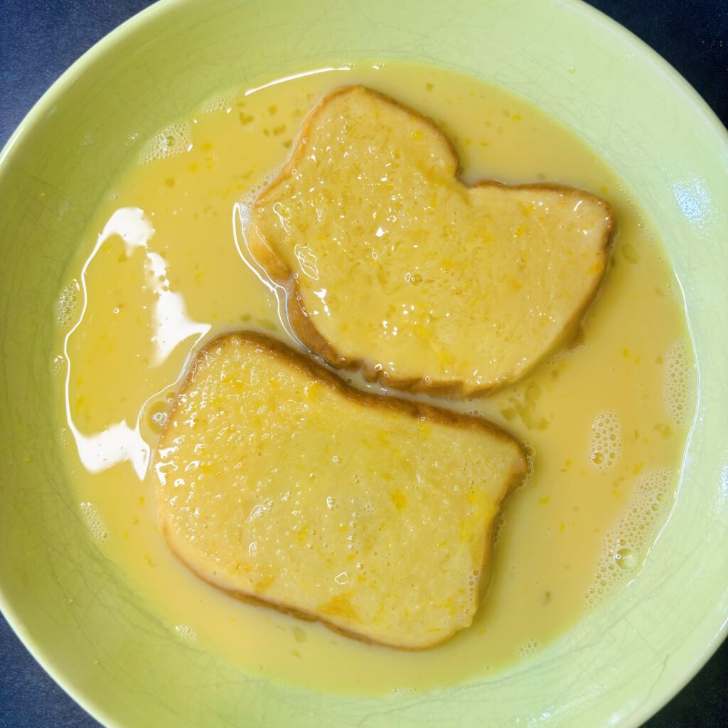Pain perdu au caramel beurre salé