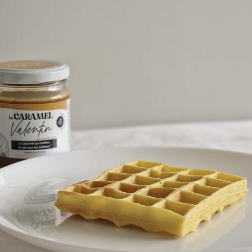 Gaufres au caramel beurre salé